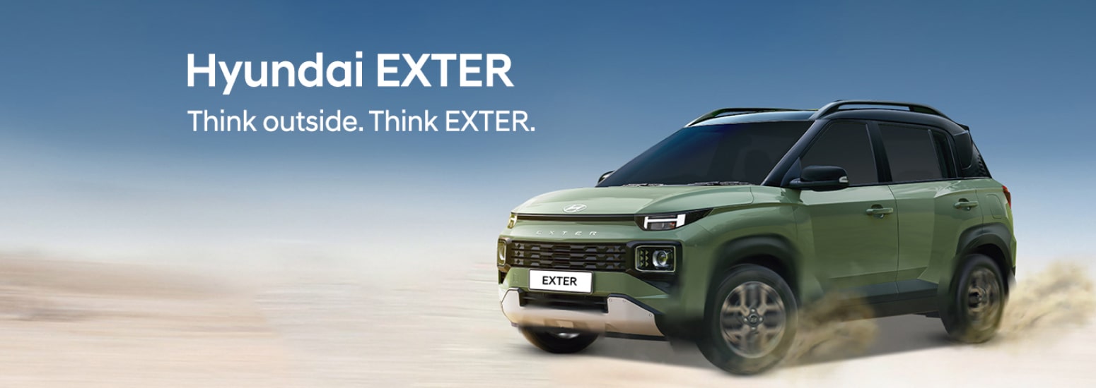 Hyundai Exter banner
