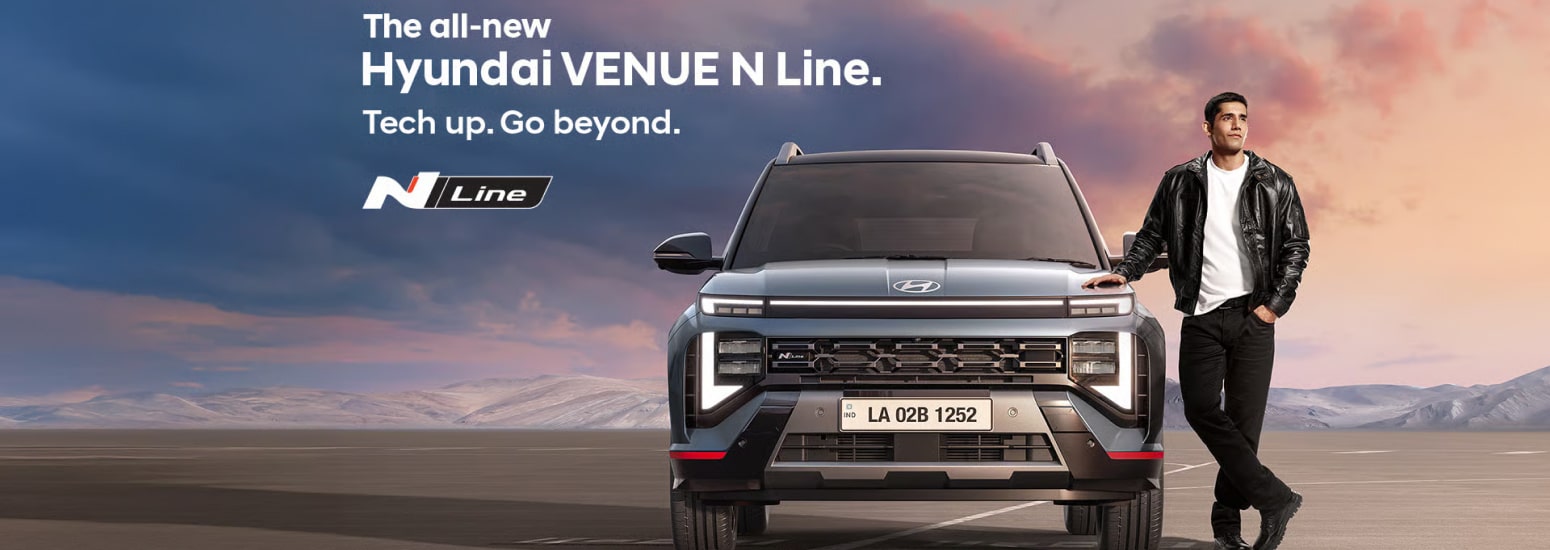 Hyundai Venue N Line banner