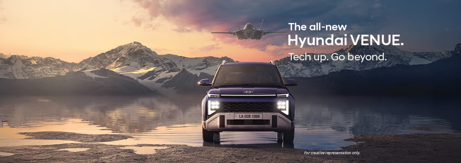 Hyundai Venue banner